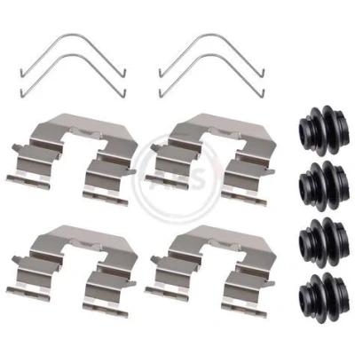 Immagine di A.B.S. 1968Q Kit accessori, Pastiglia freno HYUNDAI: Santa Fé III (DM) 2.4, 2.0 CRDi, 2.2 2.4 4WD, CRDi GDI
