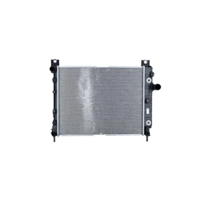 Immagine di NRF 58367A Radiatore motore Alluminio 597 475 33 con parti annesse Alette di raffreddamento saldate