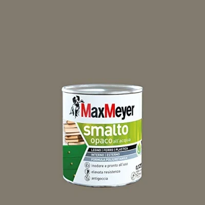 Immagine di Maxmeyer Smalto All&#039;Acqua Poliuretanico Opaco Yuta 0,125 L