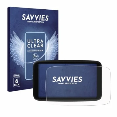 Immagine di savvies (6 Pezzi Pellicola Protettiva per TomTom GO Advanced Protezione Schermo Trasparente