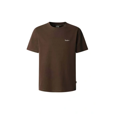 Immagine di Pepe Jeans Contrast Connor Tshirt basic, Uomo, Taglia: Large, Dark brown
