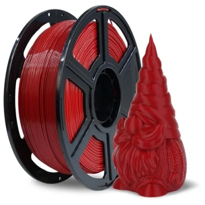 Immagine di Flashforge filamento PLA HS 1,75 mm, per stampante 3D ad alta velocità, 1 kg, (HS Ruby Red)