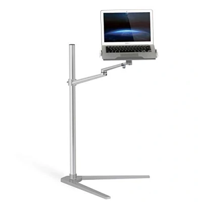 Immagine di Thingy Club Supporto 3 in 1 per Computer Portatile, Girevole a 360, Regolabile Altezza, 33 cm, iPad PRO, Air, Mini