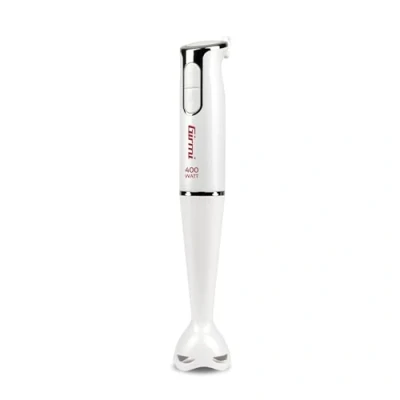 Immagine di Girmi MX04 Mixer a Immersione 400 Watt, 2 velocità, motore DC,Lame INOX, Bianco