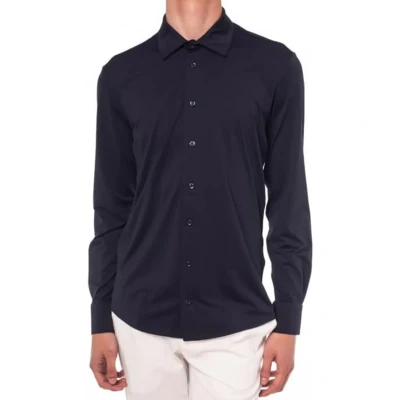 Immagine di Save The Duck Camicia Manica Uomo Mod. D70019M WILLIAM 90000 Blu XXL