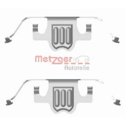 Immagine di METZGER 109 1695 Kit accessori, Pastiglia freno BMW: 5 Sedan, Touring, X5