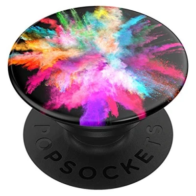 Immagine di PopSockets PopGrip Supporto e Impugnatura per Telefoni Cellulari Tablet con Un Top Intercambiabile Color Burst Gloss