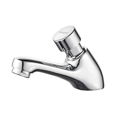 Immagine di Ibergrif M21901 Temporizzatore Miscelatore per Lavabo, Rubinetto Bagno, Cromo