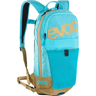 Immagine di EVOC sac À Dos Joyride 4l Bleu/Or, Zaino per MTB Senza Protezione. Unisex Bambini e Ragazzi, 4