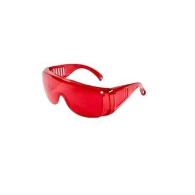 Immagine di UVtech SLEEP 1 Occhiali 100% Rosso chiaro, Filtro Luce Blu e Verde, da Computer Gaming Goggles PC UV Blocking Occhiali, Taglia unica
