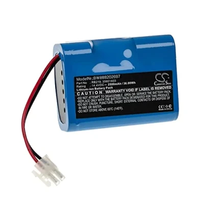 Immagine di vhbw batteria compatibile con Hoover RBC090/1001, RBC090/1011, RBC090001, RBC090011 home cleaner (2500mAh, 14,4V, Li Ion)
