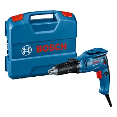 Immagine di Bosch Professional Avvitatore per Cartongesso GTB 6 50 (Numero di Giri del Motore 5.000 giri/min, Potenza da 650 W, Inserisce Viti con un Diametro fino a mm, in L Case)