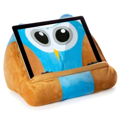 Immagine di Cuddly Reader Supporto per iPad Bambini Tablet Reggilibro Cuscino da Lettura Leggere a Letto Porta Idea Regalo Divertente e Originale Lettori