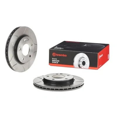Immagine di BREMBO MAX LINE 09.7359.76 Disco freno 260 22 5 intagliato, ventilazione interna rivestito ad alto tenore di carbonio con bulloni/viti