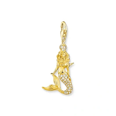 Immagine di Thomas Sabo Ciondolo a forma di sirena in Argento placcato oro 1887 414 7, misura unica, sterling, Nessuna pietra preziosa,