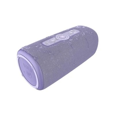 Immagine di Fresh &#039;n Rebel Bold M2 Cassa bluetooth portatile con 24 ore di autonomia, speaker impermeabile (IP67), modalità party, Ghiera controllo del volume, bassi profondi, volume potente (Viola)