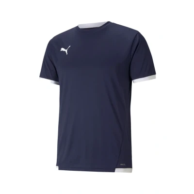 Immagine di Puma Teamliga Tshirt sport, Uomo, Taglia: Small, Blauweiss