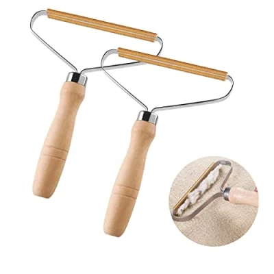 Immagine di 2 Pezzi Levapelucchi Portatile Manuale, Rasoio Fuzz per Abiti, Anti Pilling, Pelucchi Lint Remover Il Ripristino di Cappotto e Tessuti