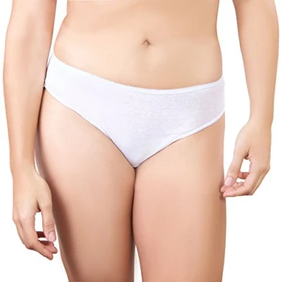 Immagine di One Wear Slip USA e Getta Donna in Cotone (5 Pezzi) Biancheria Intima Monouso Ideale per Mutande Post Parto Getta, Monouso, Viaggiare, Dopo Parto, Maternita&#039; Emergenza