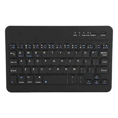 Immagine di Wendry Tastiera Bluetooth, Wireless da 7 8 Pollici Bluetooth Universale Sottile Portatile in Lega di Alluminio per Android iOS