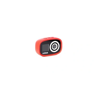 Immagine di Nilox, Action Cam Kidscam, Camera Risoluzione 12Mp, Schermo LCD 1.4&quot;, Connessione Wifi, Resistente all&#039;Acqua IP67 con Custodia Protettiva, Batteria 700 mAh, Memoria SD fino a 32 GB, Rosso