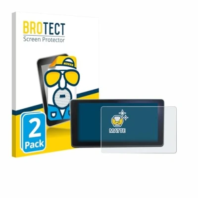 Immagine di brotect Pellicola Protettiva Opaca per Audi A4 B9 2017 MMI Navigation plus Touch Anti Riflesso (2 Pezzi)