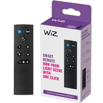 Immagine di WiZ Telecomando Smart WiFi, Controllo tramite app o Vocale (Alexa, Apple HomeKit, Google Home)