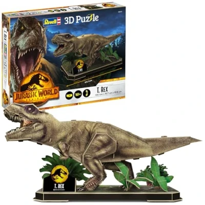 Immagine di Puzzle 3D Jurassic World Dominion T.. Rex 00241 T. 1 pz.
