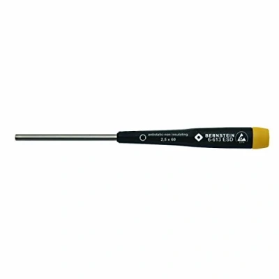 Immagine di Bernstein Tools for Electronics ESD Cacciavite a esagono esterno Dimensione chiave (metrica): 2.5 mm Lunghezza della lama: 60