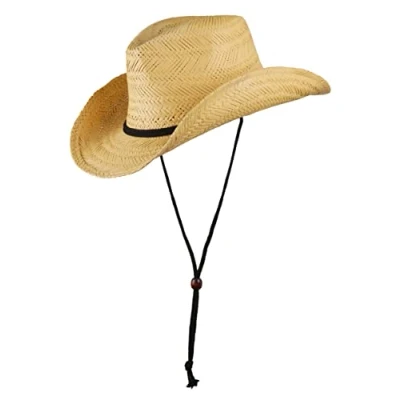 Immagine di SCIPPIS Cappello di Paglia Cattleman Marrone XL