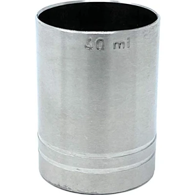 Immagine di MAK Misurino da cocktail in acciaio inox, 40 ml, dosatore bar Jigger 4 cl