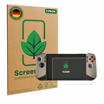 Immagine di ScreenLeaf Pellicola protettiva, Proteggi Schermo Sostenibili, Clear, Antigraffio, Altri accessori gaming, Trasparente