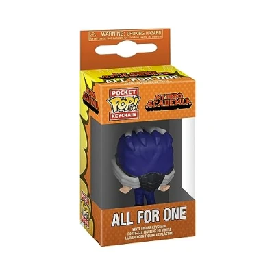 Immagine di Funko POP! Keychain: MHA All For One My Hero Academia Mini Figura in Vinile da Collezione Novità Portachiavi Riempitivi per Calze Idea Regalo Merchandising Ufficiale Anime Fans