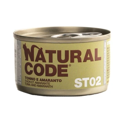 Immagine di NATURAL CODE ST02 TONNO E AMARANTO. 85GR