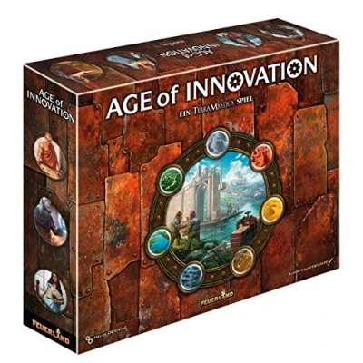 Immagine di Feuerland Spiele 31024 Age of Innovation Un gioco Terra Mystica, 1 pezzo, dai 14 anni in su, 5 giocatori