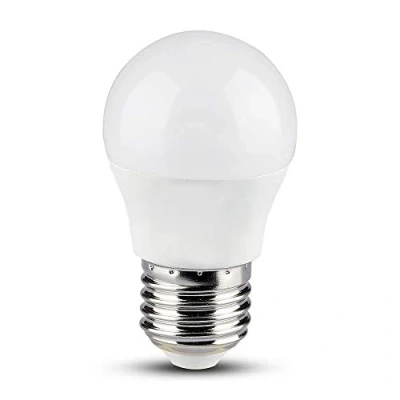 Immagine di V TAC, VT 5124, Lampadina LED E27 5W G45 Compatibile con Google Home e Amazon Alexa Tramite App Smart RGB 3 in 1 Dimmerabile