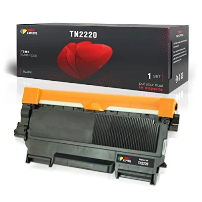 Immagine di Toner Experte Compatibile Brother TN2220 TN2010 Nero Cartucce di Sostituzione per TN 2010 MFC 7360N 7460DN 7860DW HL 2130 DCP 7055 FAX 2840 Stampanti