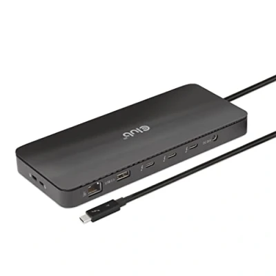 Immagine di club3D CSV 1581 USB C® (USB 3.1) Multiport Hub Nero