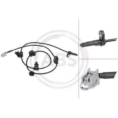 Immagine di A.B.S. 31969 Sensore ABS attivo 1075 grigio SUBARU: Forester IV, XV I