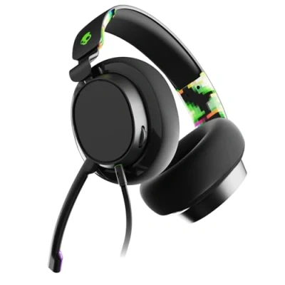 Immagine di Skullcandy SLYR Cuffie da Gioco Multipiattaforma con Filo, Compatibili Xbox, Playstation e Computer Verde