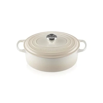 Immagine di Le Creuset Cocotte ovale Evolution in ghisa vetrificata, diameter 29 cm, Meringue, 21178297164430