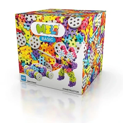 Immagine di Meli Basic Constructor 600 Giocattolo Creativo, Multicolore, pz, 67227