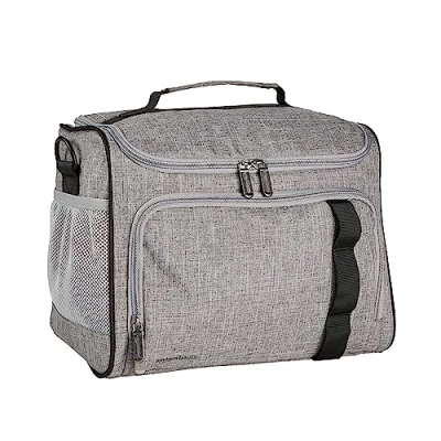 Immagine di Amazon Basics Sac isotherme doux, étanche et léger, capacité 12L (24 lattine), Grigio
