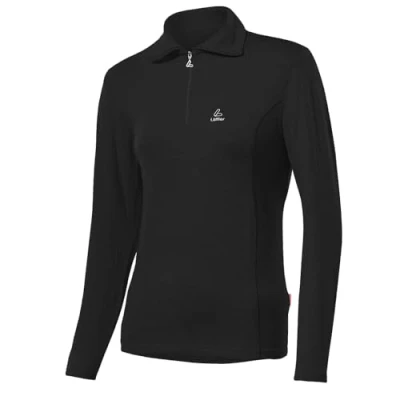 Immagine di Löffler Maglia 1/2 Zip Transtex D Nero IT 46