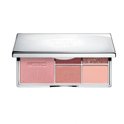 Immagine di ARTDECO Illusion palette for cheeks &amp; eyes Must have di quattro ombretti e un blusher con specchio integrato, 1 x pezzo