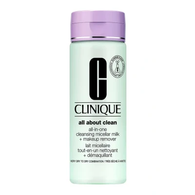 Immagine di Clinique All About Clean in One Cleansing Micellar Milk + Makeup Remover Tipo di pelle 1/2 200 ml