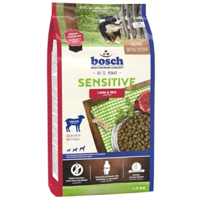 Immagine di bosch HPC Sensitive Agnello e riso Cibo secco per cani nutrizionalmente sensibili di tutte le razze 1 x 3000 g