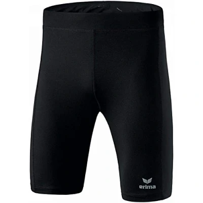 Immagine di Erima Basic, Pantaloni Corti Running Unisex Bambini, Nero, 164
