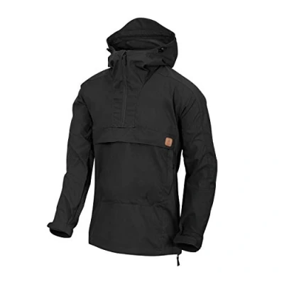 Immagine di Helikon Tex Uomo Woodsman Anorak Giacca Nero Taglia S (EU) / XS (US)