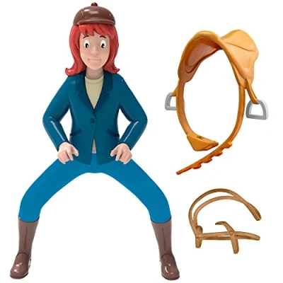 Immagine di CRAZE Riding Collezionare e Giocare, Cavaliere 29954 Blocksberg Bibi Figure Equitazione Tina Martinshof Bambini con Accessori Cavalli Giocattoli Ragazzi Fattoria Pony Giochi da 3 Anni, Multicolore